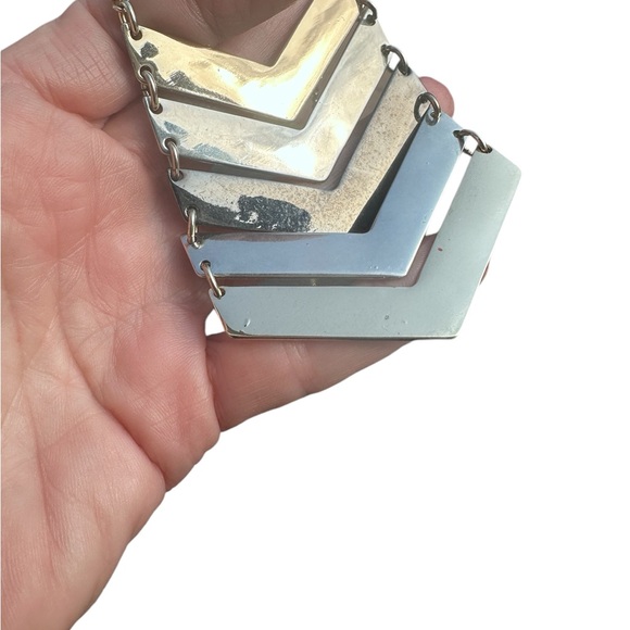 Mixed Metal Pendant Y2K statement jewelry - Picture 9 of 9